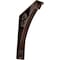 Ekena Millwork Crawley Wrought Iron Bracket, (Triple center brace), Antiqued Copper 2"W x 7 1/2"D x 10"H BKTM02X07X10TCRACO - alternate 1